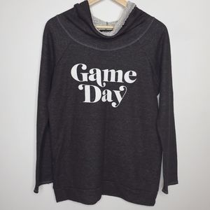 Game Day sweatshirt hoodie sz Small